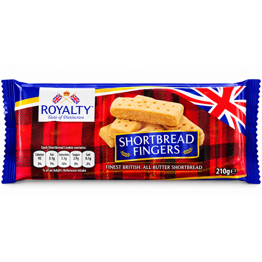 Royalty Shortbread Fingers 210g