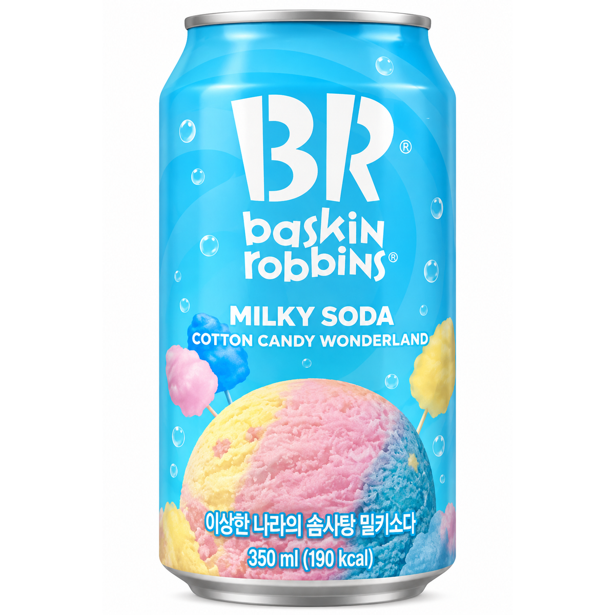 Baskin Robbins Milky Soda Cotton Candy Wonderland 350ml