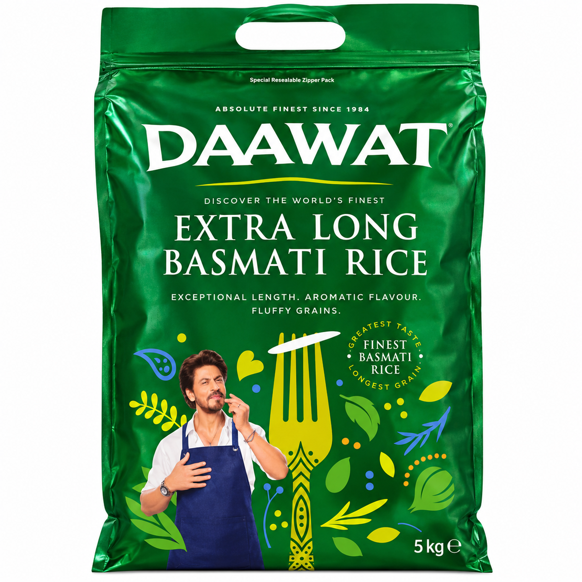 Daawat Extra Long Basmati Rice – Orez Basmati Extra Lung 5 kg