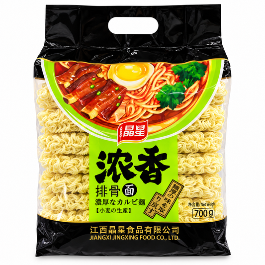 Jingxing Tăiței Instant cu Aromă de Coaste de Porc 700 g – China
