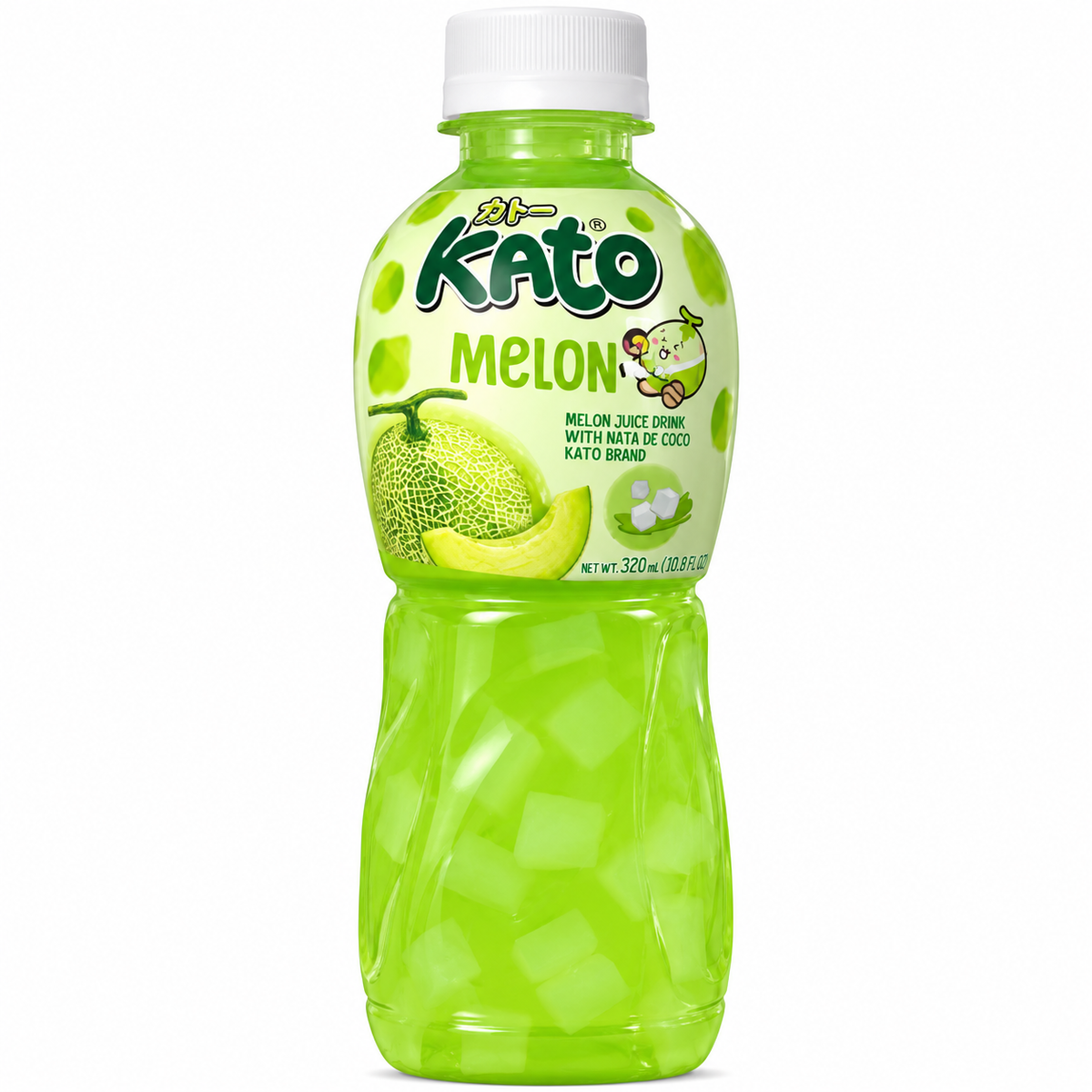 Kato Melon – Băutură cu Pepene Galben și Nata de Coco 320 ml