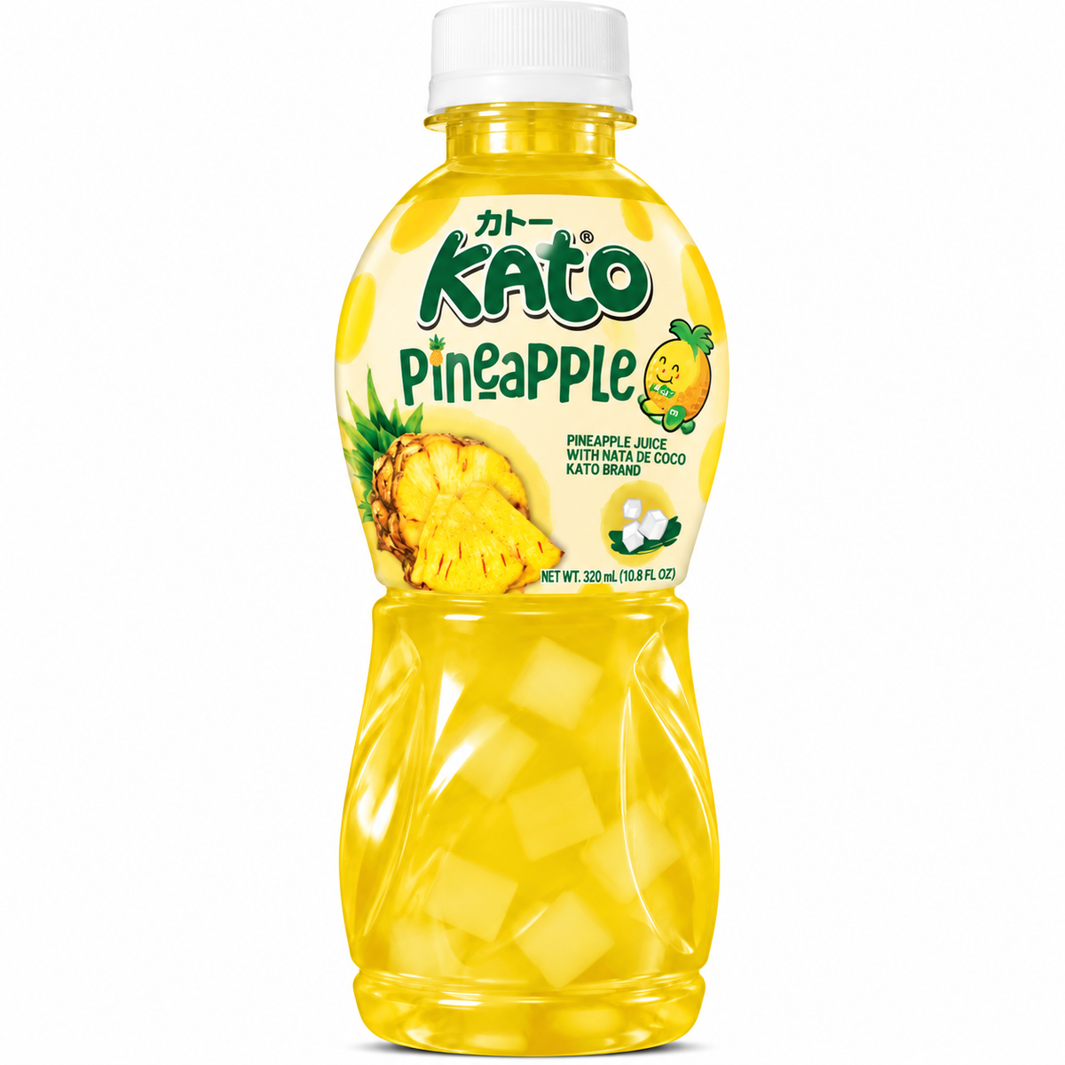 Kato Pineapple – Băutură cu Ananas și Nata de Coco 320 ml