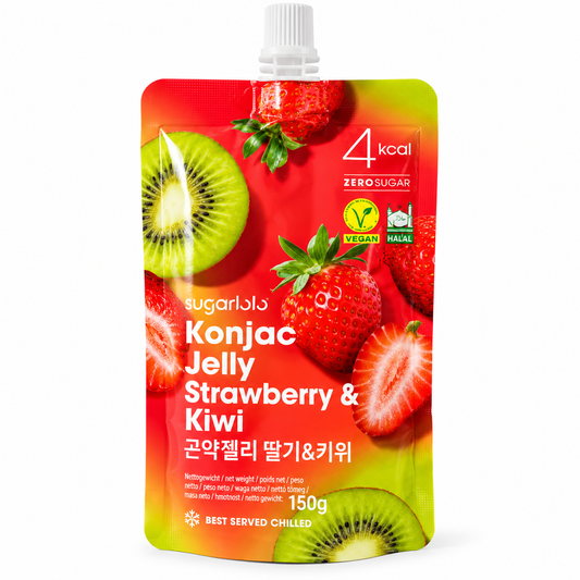 Sugar Lolo Konjac Jelly Strawberry & Kiwi 150 g