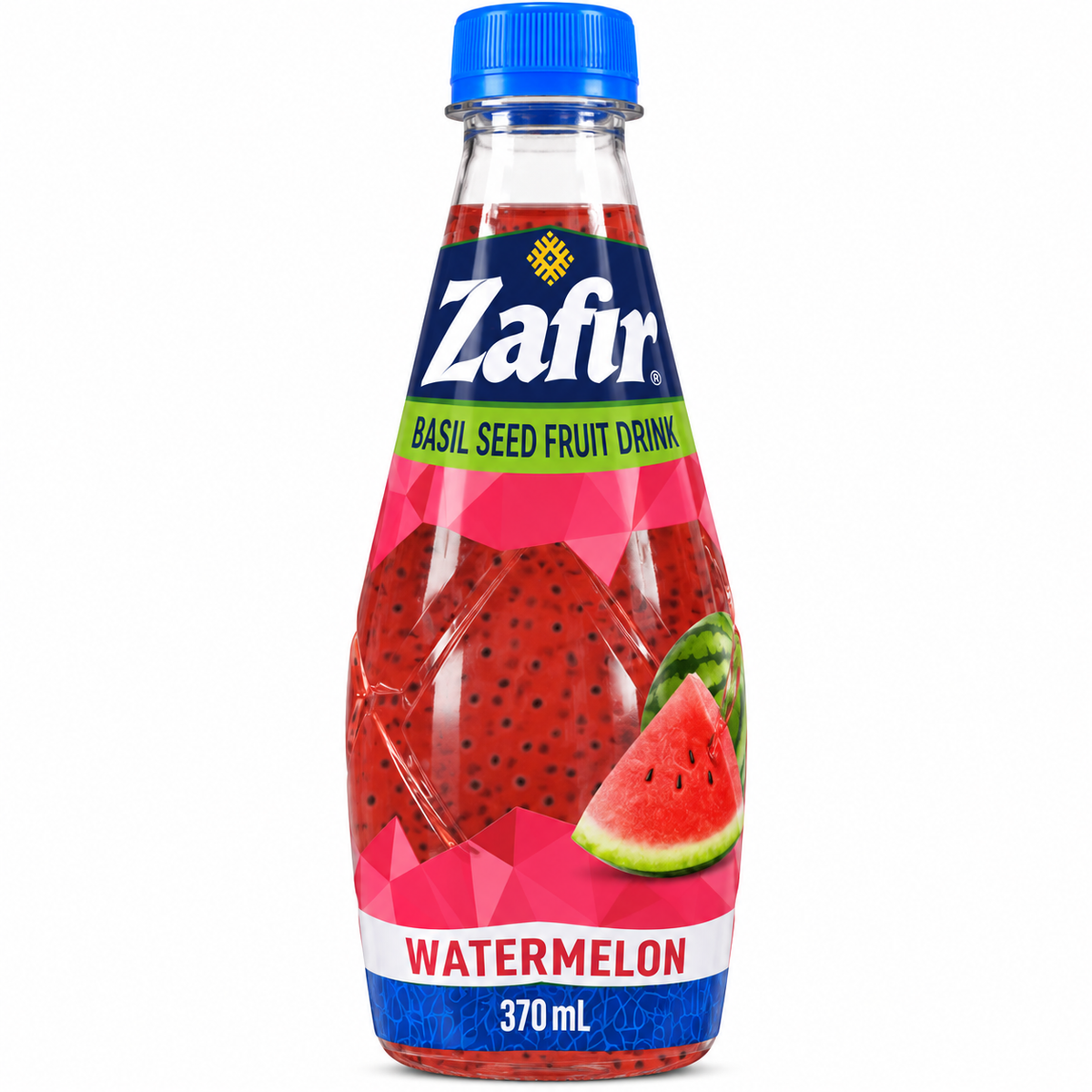 Zafir Watermelon – Băutură cu Semințe de Busuioc și Pepene Roșu 370 ml