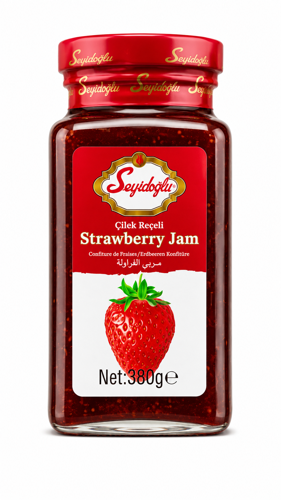 Seyidoğlu Dulceață de Căpșuni (Strawberry Jam) 380 g