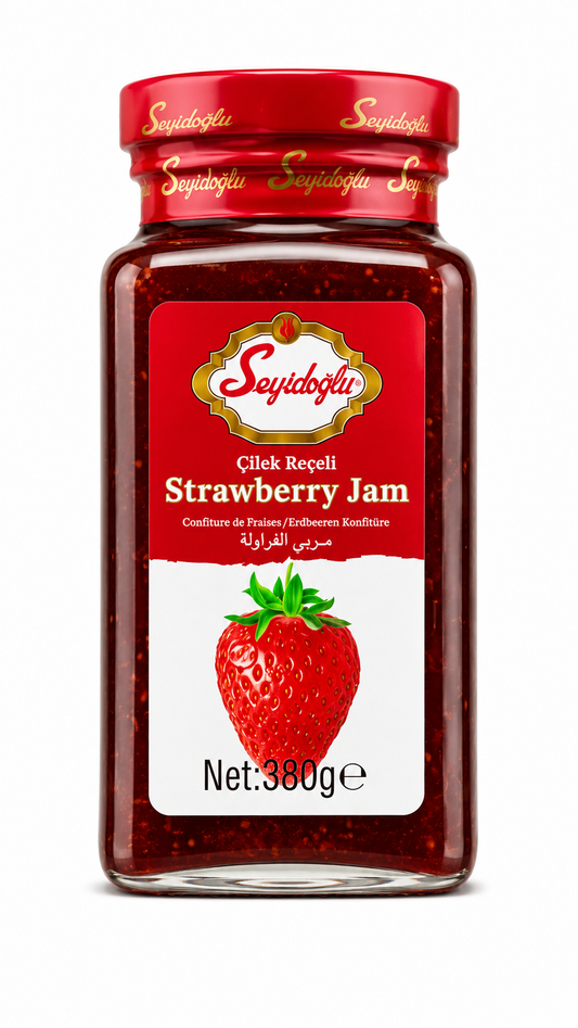 Seyidoğlu Dulceață de Căpșuni (Strawberry Jam) 380 g