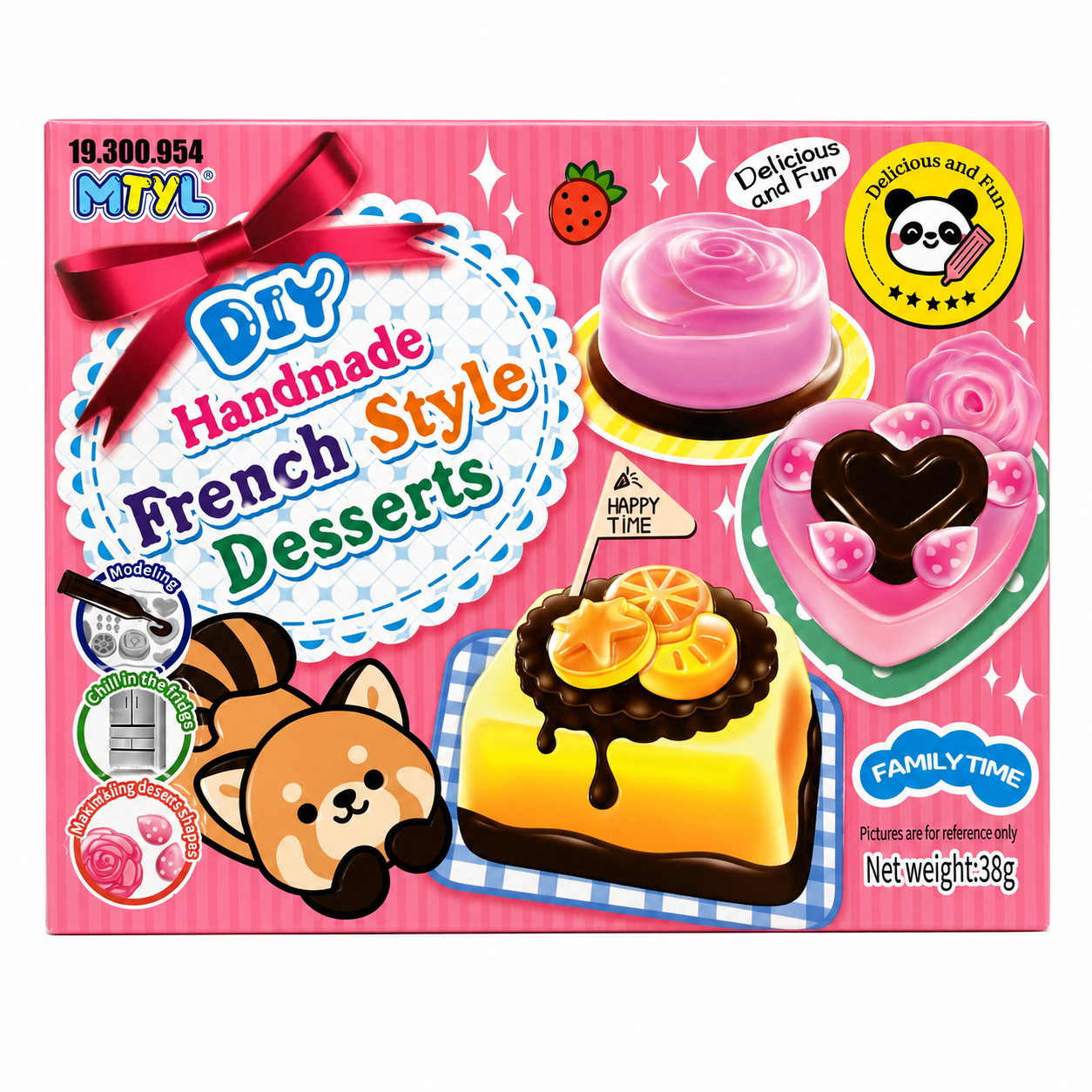 Kit DIY Handmade French Style Desserts – Set Creativ pentru Realizarea Deserturilor | 38 g