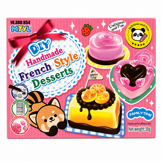 Kit DIY Handmade French Style Desserts – Set Creativ pentru Realizarea Deserturilor | 38 g