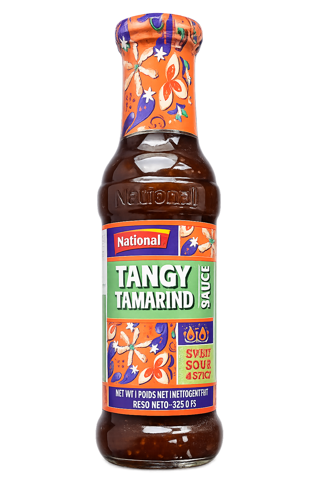 National Tangy Tamarind Sauce – Sos de Tamarind Dulce-Acrișor și Picant 325 g